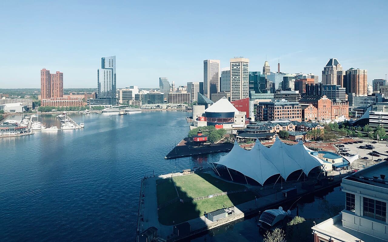 Baltimore Inner Harbor, Maryland — destination view