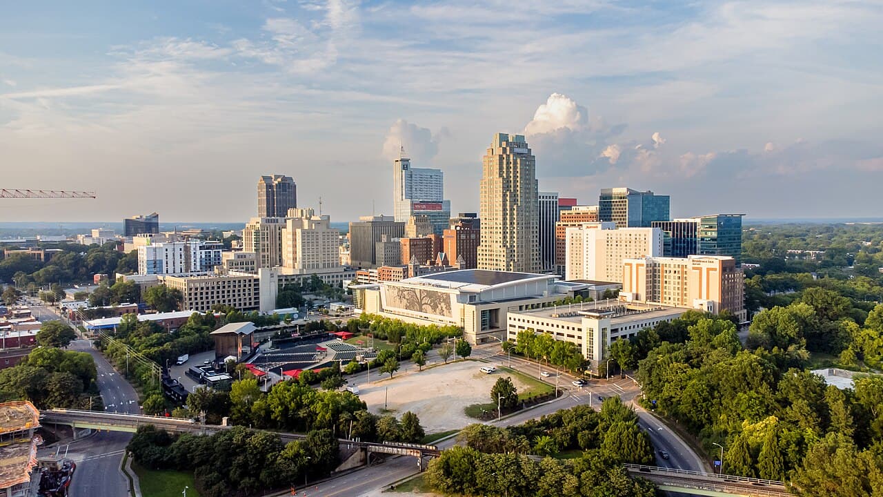 Raleigh, North Carolina — city view
