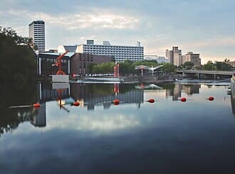 South Bend, Indiana — city view
