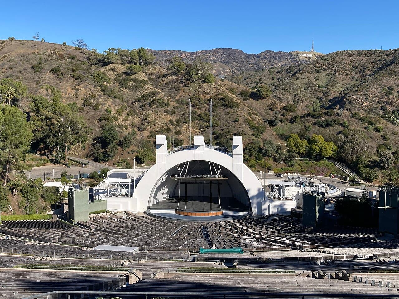 Hollywood Bowl, California — destination view