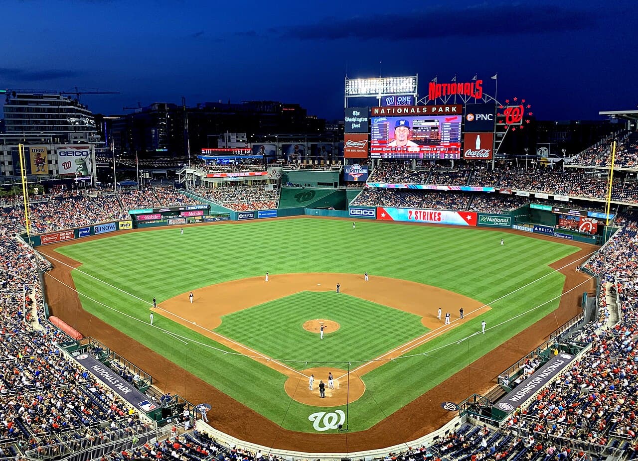 Nationals Park, Washington DC — destination view