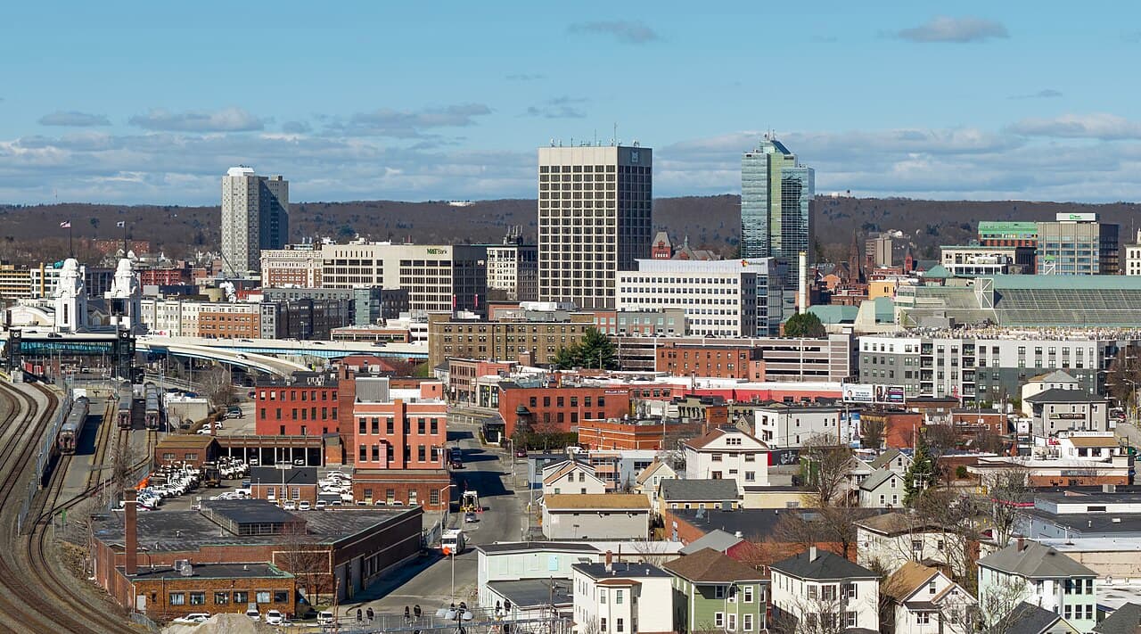 Worcester, Massachusetts — city view