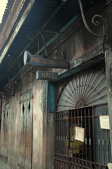 Preservation Hall, Louisiana — destination view