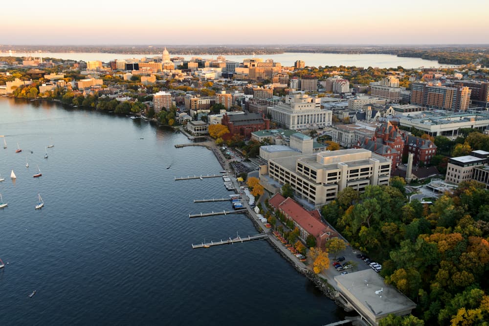 Madison, Wisconsin — city view