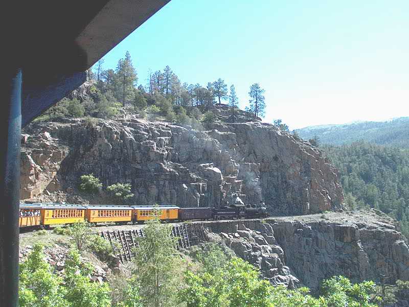 Durango & Silverton Railroad, Colorado — destination view