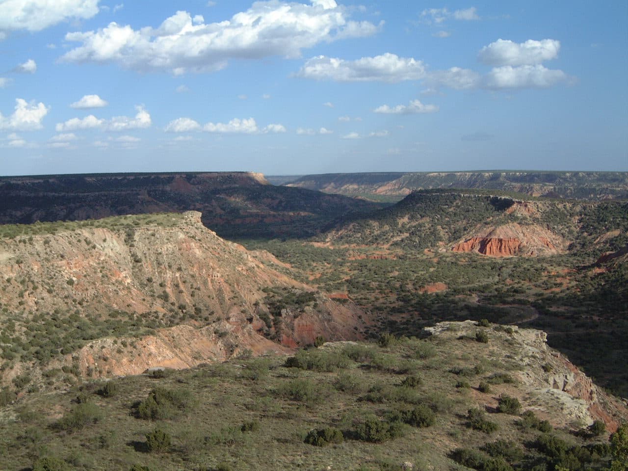 Palo Duro Canyon, Texas — destination view