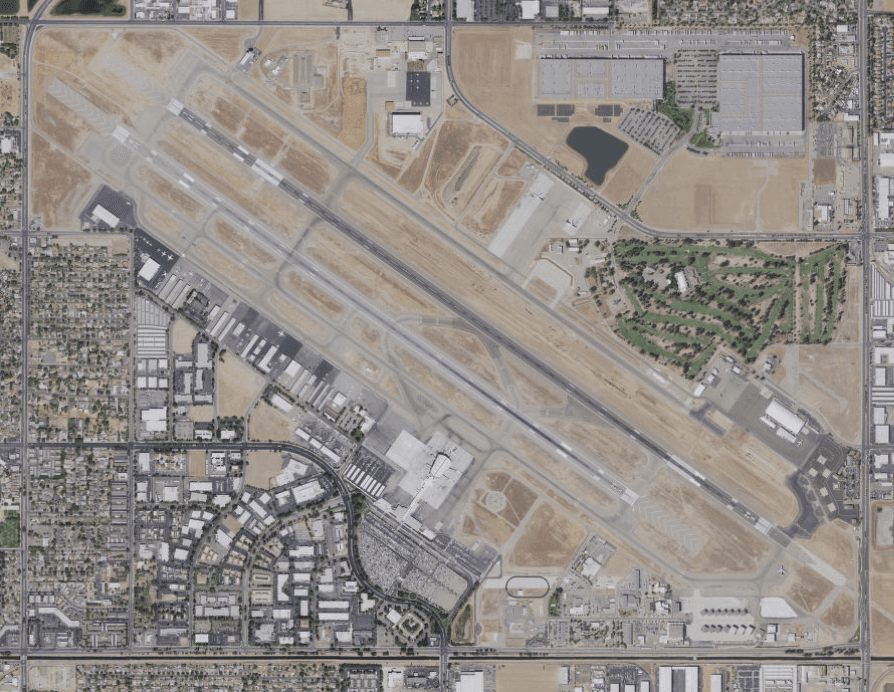 Fresno Yosemite International Airport — airport photograph
