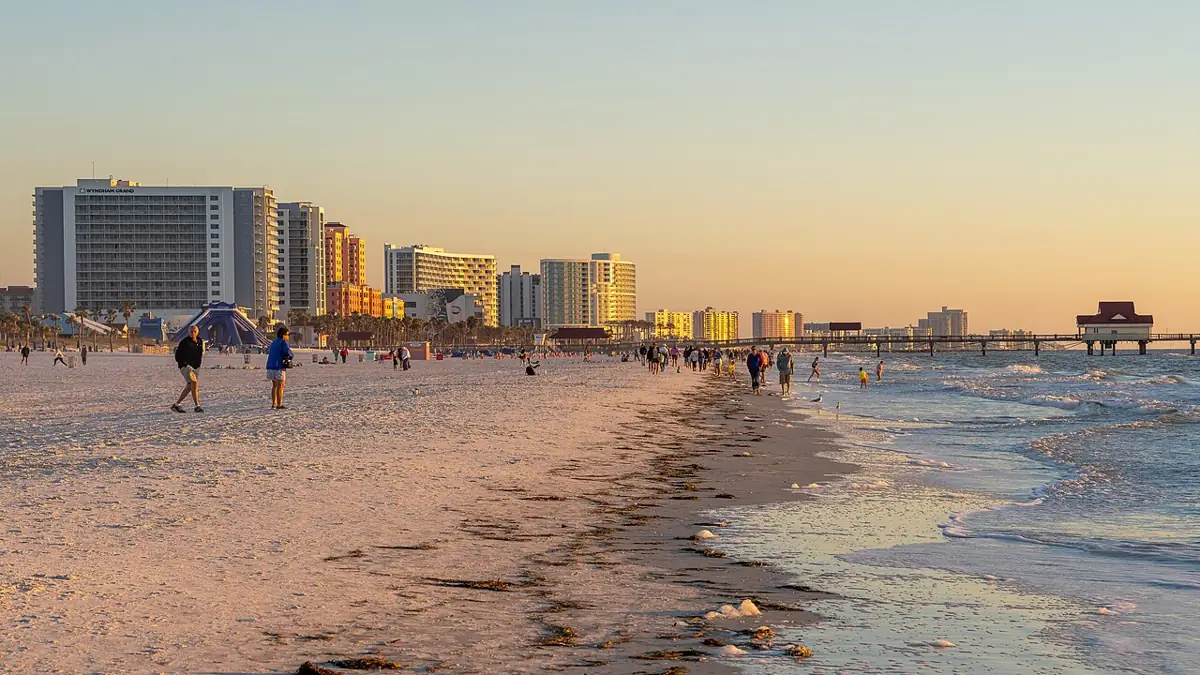 Clearwater Beach on Florida’s Gulf Coast