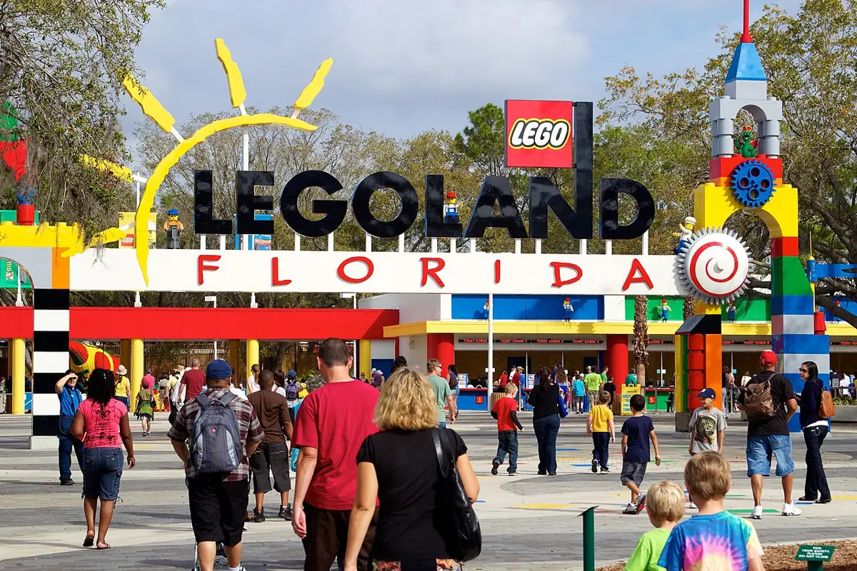 Entrance to LEGOLAND Florida Resort