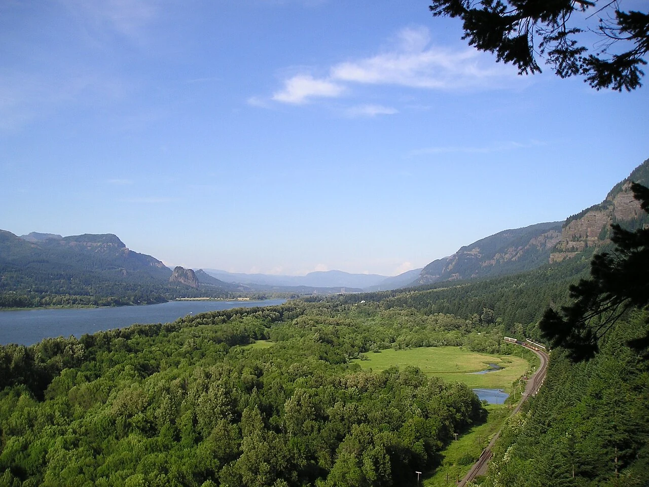 Columbia River Gorge, Oregon — destination view